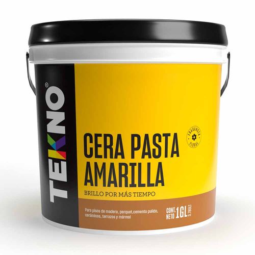 Cera en pasta Amarilla 1 gl.