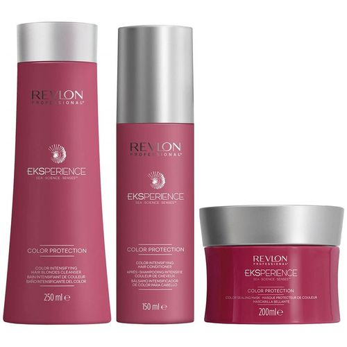 Shampoo + Conditioner + Mascarilla Revlon Eksperience Color Protection