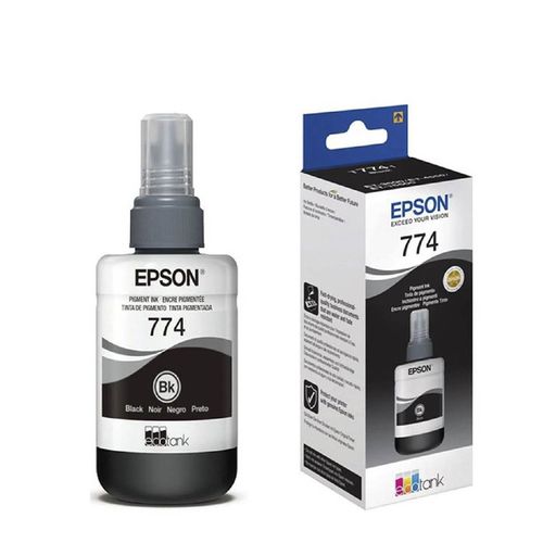 Botella De Tinta Epson 774 140ml Tinta Negra T774120