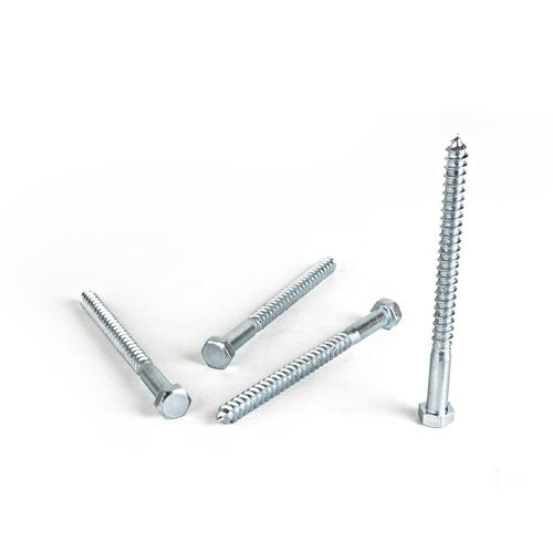Perno tirafondo CG2 3/8x5" x 4 unidades