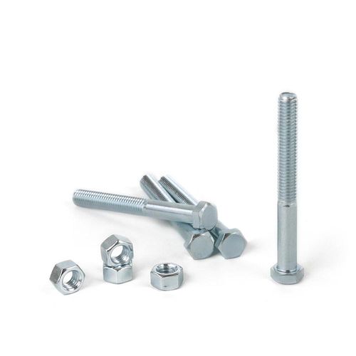 Perno hexagonal + Tuerca CG2 3/8x3 1/2" x 4 unidades