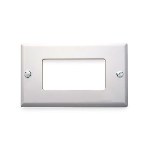 Placa Simple Nylon Blanco