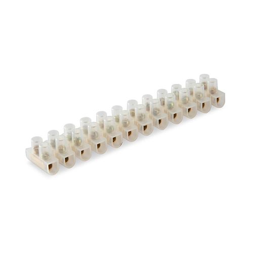 Bornera PVC 12mm 15amp