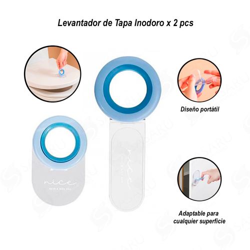 Levantador de Tapa Inodoro x 2 pcs