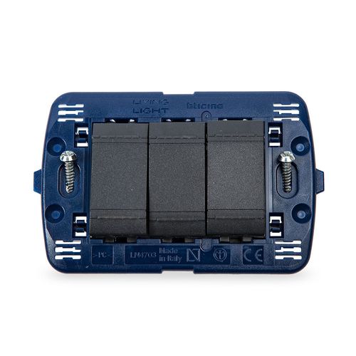 Interruptor Unipolar Triple Living Light