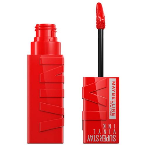 Labial Líquido Maybelline SuperStay Vinyl Ink 4.2ml Tono Red-Hot