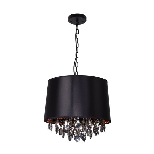 Lámpara colgante West Vila Negro E27 1 luz
