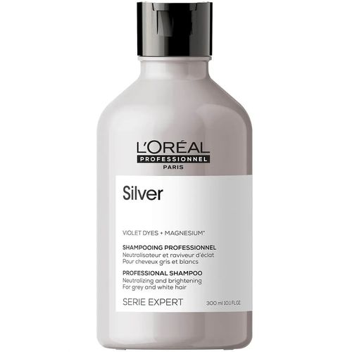 Shampoo para Cabello Gris o con Canas LOreal Silver 300ml