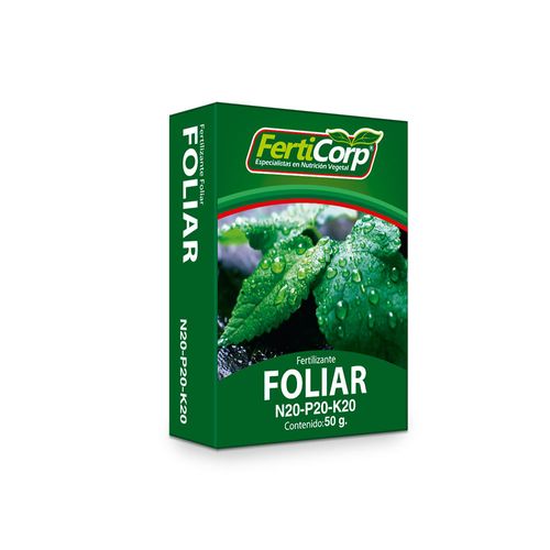 Fertilizante en polvo para Foliar