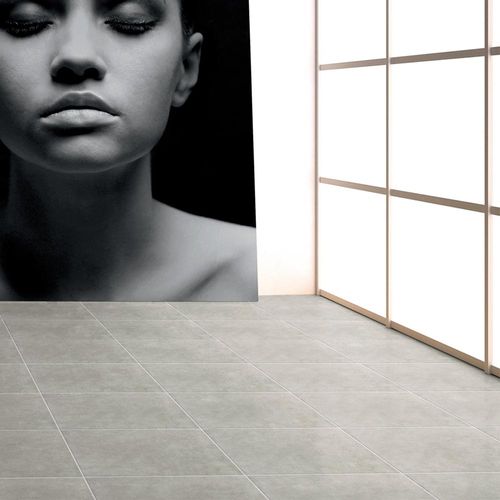 Piso Cerámico Cementicio Gris 45x45 cm Caja: 2.03m2