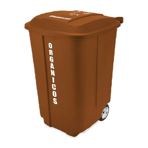 Tacho recolector Megaforte para residuos orgánicos 178 litros