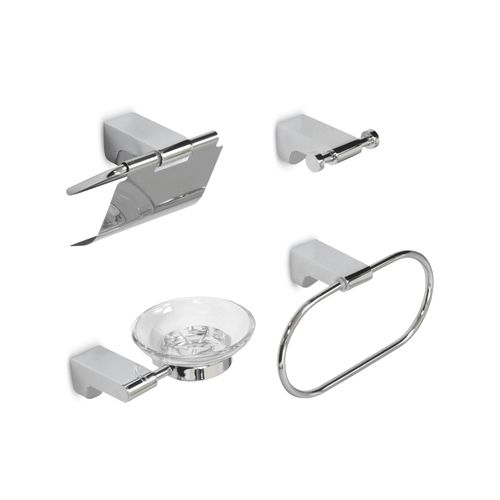SET DE BAÑO ORANGE X 4PZAS CANNES
