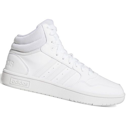 Zapatilla Urbana Adidas W Hoops 3.0 Mid GW5457 Blanco