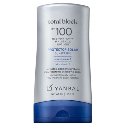 Protector Solar Yanbal Total Block SunScreem SPF100 80 g