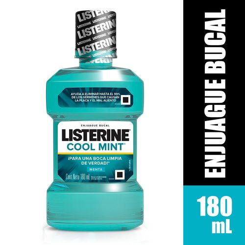 Enjuague Bucal Listerine Cool Mint Menta 180ml