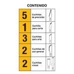 Juego-Cutter-precision-Cuchilla-Exacto-Tipo-Bisturi-Hobby-Pretul-