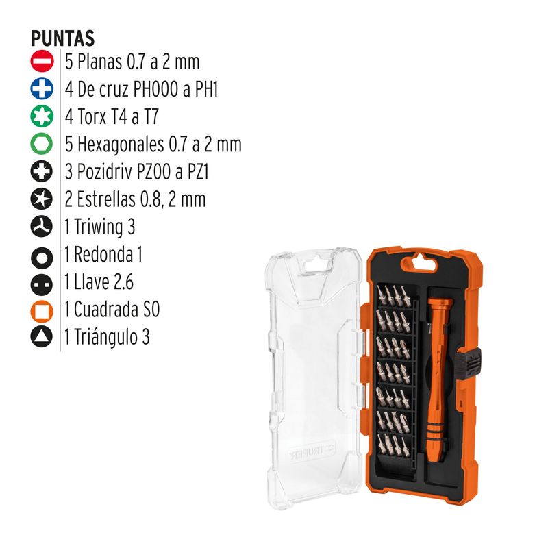 Juego-de-desarmador-joyero-desarmadores-para-celulares-28-puntas-Truper