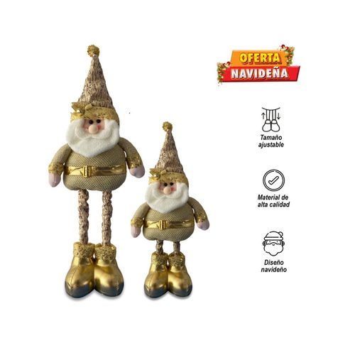 Muñeco Patilarga SantavClaus Papa Noel 60 CM