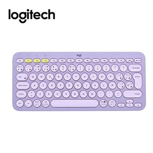 Teclado Logitech K380 Bluetooth Lavanda