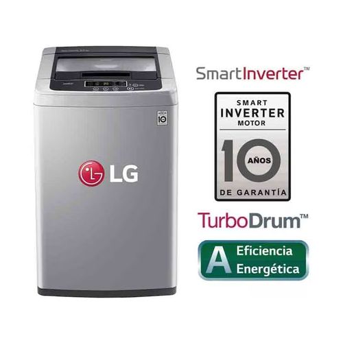 LG LAVADORA CARGA SUPERIOR SMART INVERTER CON TURBODRUM 9KG WT9DPB