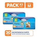 Pañal-Tena-Pants-Ultra-Medium-20-UN-Pack-x2