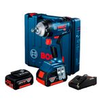 Llave-De-Impacto-Inalambrico-Bosch-18V-GDS-18V-400---2Baterias-x-40-ah---Cargador---Maleta