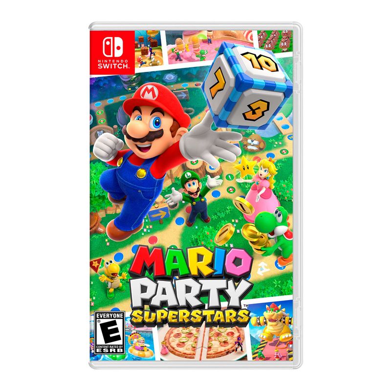 Consola-Nintendo-Switch-Lite-Gris---Mario-Party-Superstar