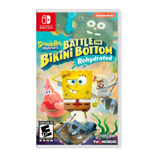 SpongeBob SquarePants Battle for Bikini Bottom Nintendo Switch Latam