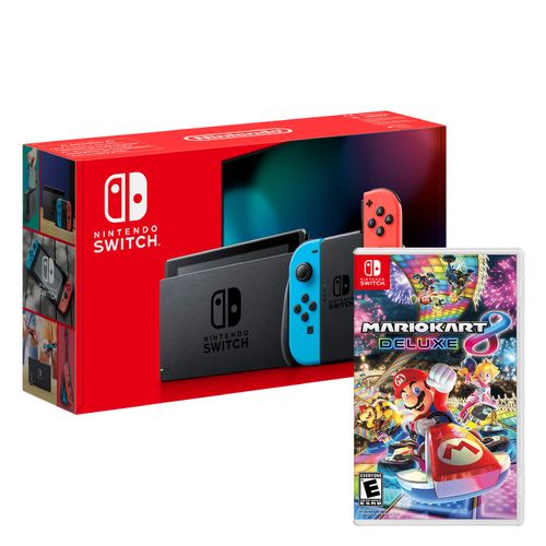 Consola Nintendo Switch Neon 2019 + Mario Kart 8