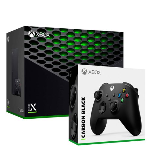 Consola Xbox Serie X Negro 1Tb + Mando Negro