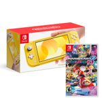 Consola-Nintendo-Switch-Lite-Amarillo---Mario-Kart-8-Deluxe