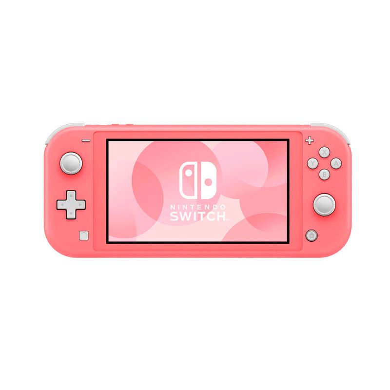 Consola-Nintendo-Switch-Lite-Coral---Animal-Crossing