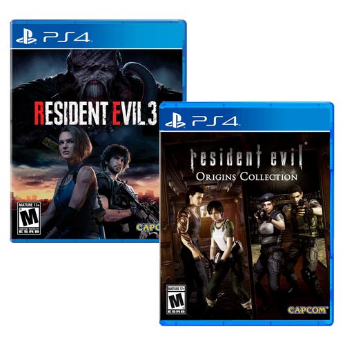 Resident Evil 3 + Resident Evil Origins Collection Playstation 4