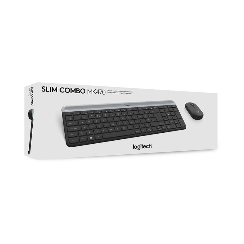 Teclado-Logitech--Mouse-Mk470-Wirelees-Slim-Usb