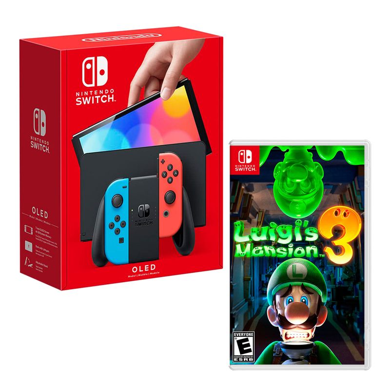 Consola-Nintendo-Switch-Modelo-Oled-Neon---Luigis-Mansion-3