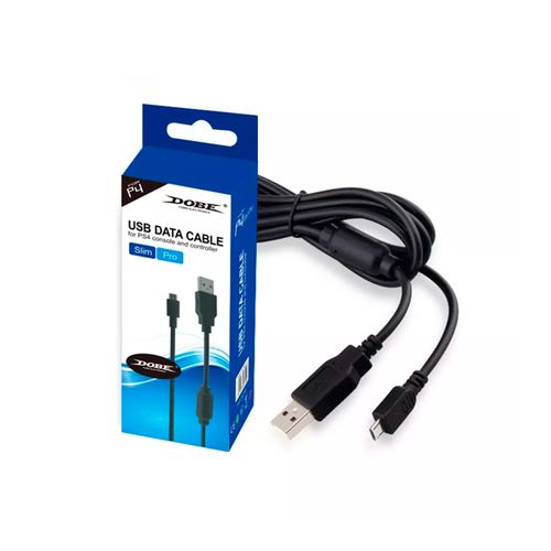 Cable De Carga Para Mando Dualshock 4 Playstation 4 Negro