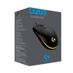 Mouse-Logitech-G203-Lightsync-Optical-800-Dpi-Rgb-Negro