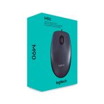 Mouse-Logitech-M90-Dark-Midnight-Usb-Black