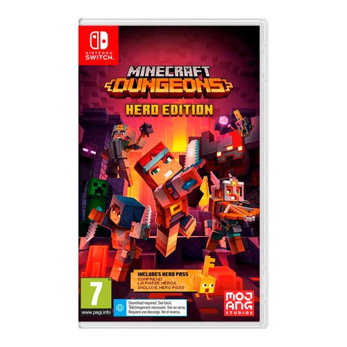 Minecraft Dungeons Hero Edition Nintendo Switch Euro