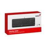 Teclado-Genius-Slimstar-Q200-Usb-Multimedia-Black