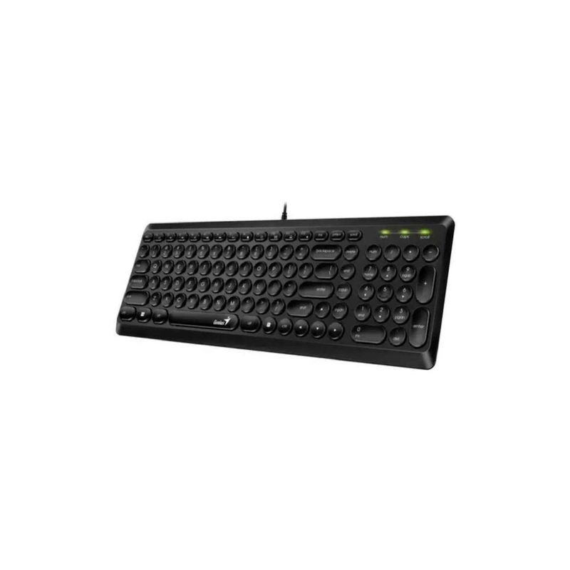 Teclado-Genius-Slimstar-Q200-Usb-Multimedia-Black