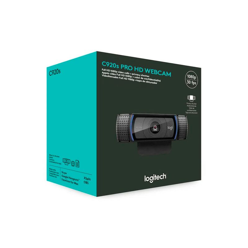 Camara-Logitech-C920S-Pro-Hd-Webcam-Black