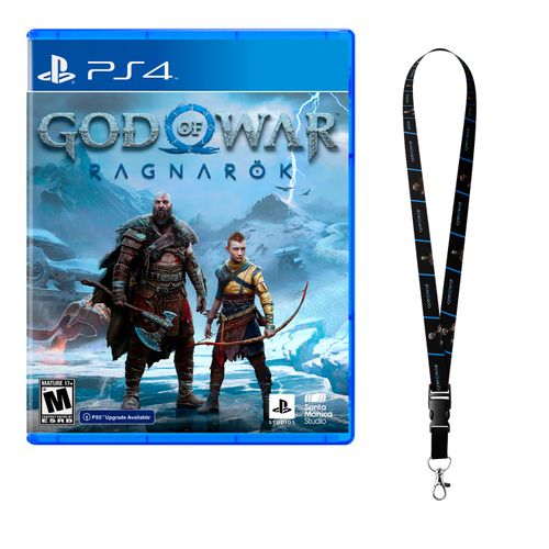 God Of War Ragnarok + Lanyard Playstation 4 Latam