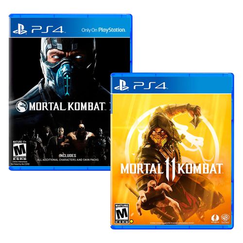 Mortal Kombat Xl + Mortal Kombat 11 Playstation 4