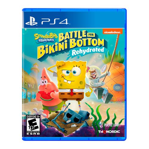 SpongeBob SquarePants Battle for Bikini Bottom Rehydrated Playstation 4 Latam