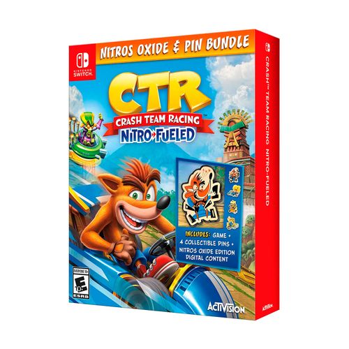 Crash Team Racing Nitros Oxide Pin Bundle Nintendo Switch Latam