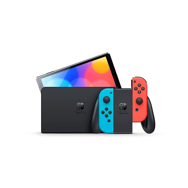 Consola-Nintendo-Switch-Modelo-Oled-Neon---Mario-Party-Superstar---Pokemon-Legends-Arceus