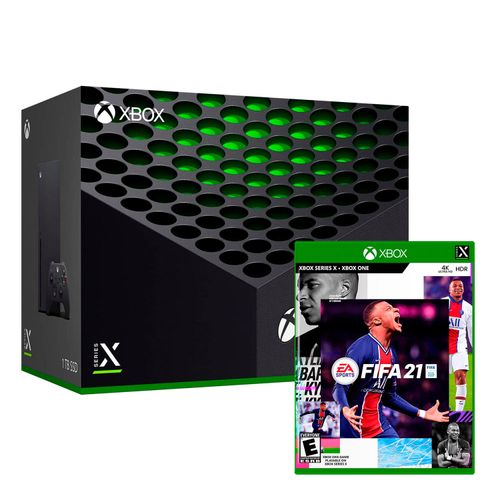 Consola Xbox Serie X Negro 1Tb + Fifa 21