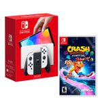 Consola-Nintendo-Switch-Modelo-Oled-Blanco---Crash-Bandicoot-4