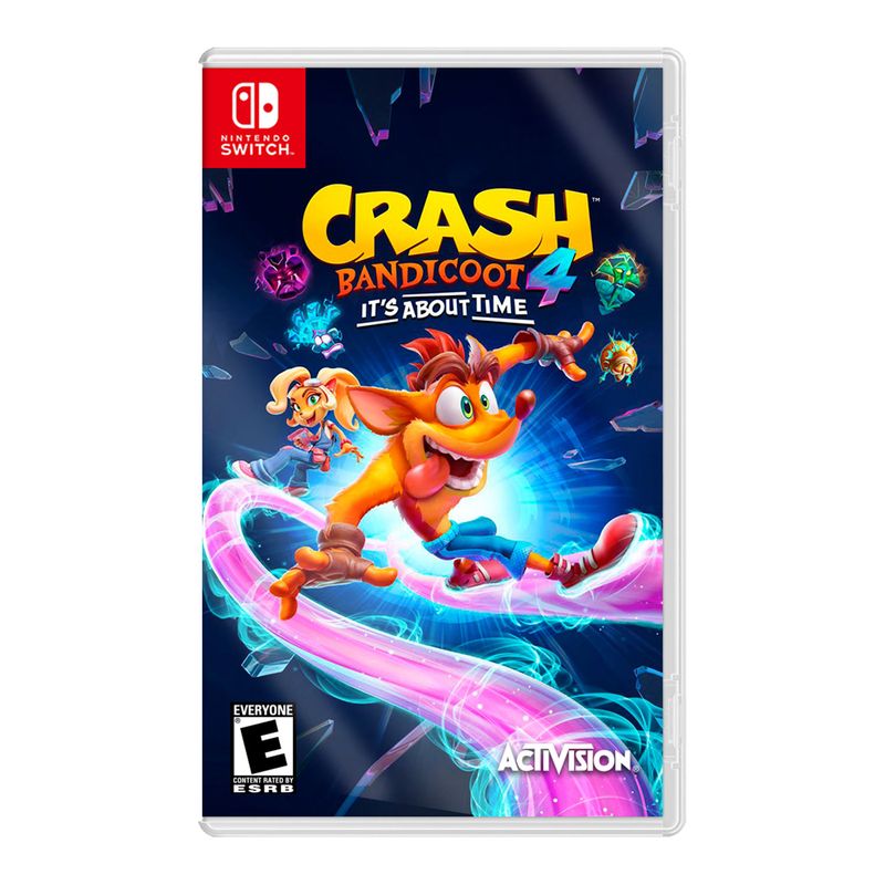 Consola-Nintendo-Switch-Modelo-Oled-Blanco---Crash-Bandicoot-4